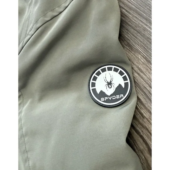 Spyder Olive Green Ski & Snow Jacket - Picture 8 of 16